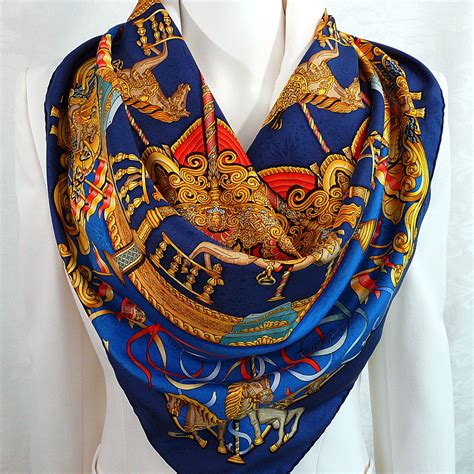 hermes silk scarf carre de paris|hermes silk scarf price guide.